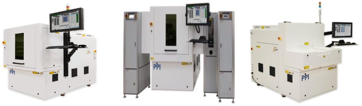 Laser trimming machines carried by Trident Technologies